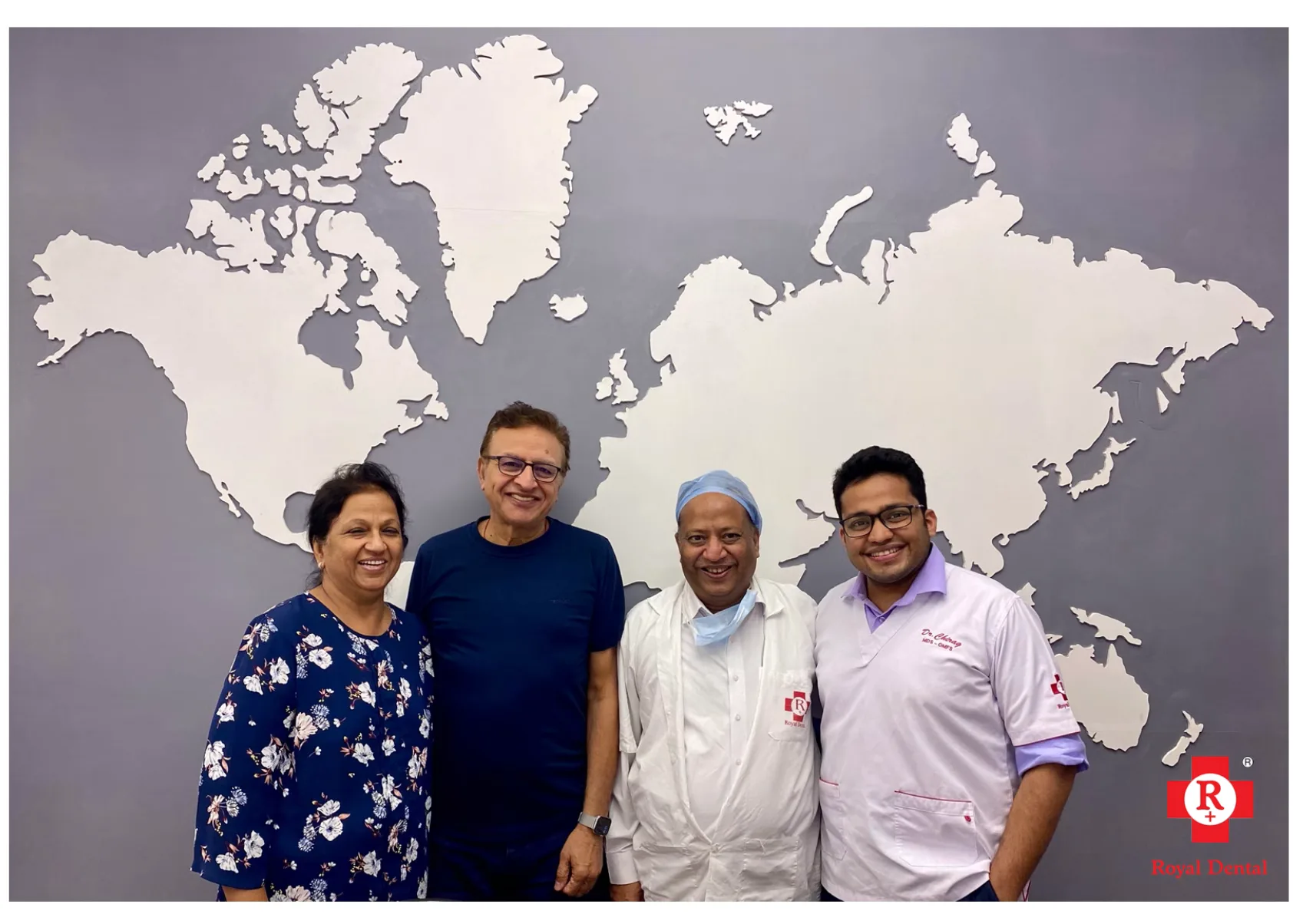 Happy patient Smiling Patient Testimonial with Oral Surgeon in Mumbai