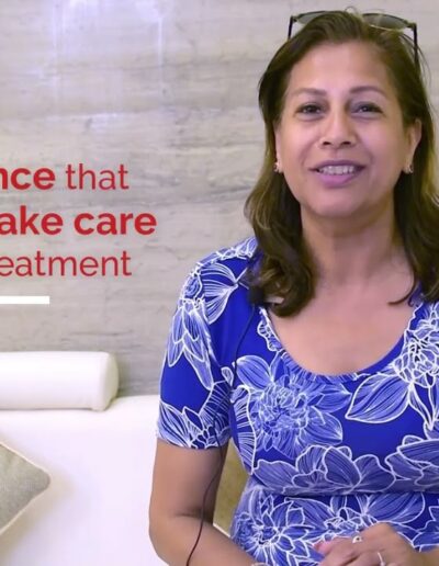 Patient expresses confidence in dentist.