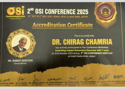 Royal Dental Clinics | Certificate