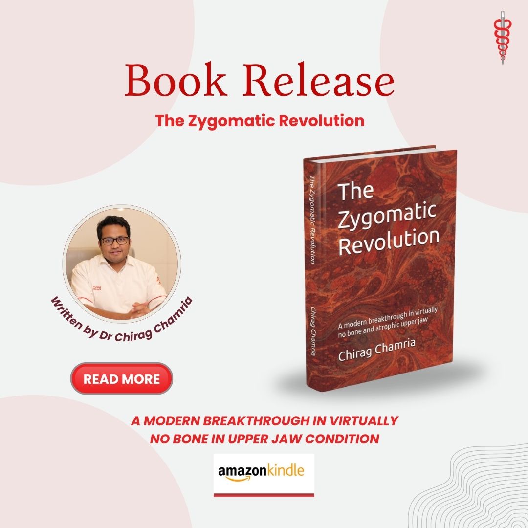 Dr Chirag Chamria Book on Zygomatic Dental Implant 