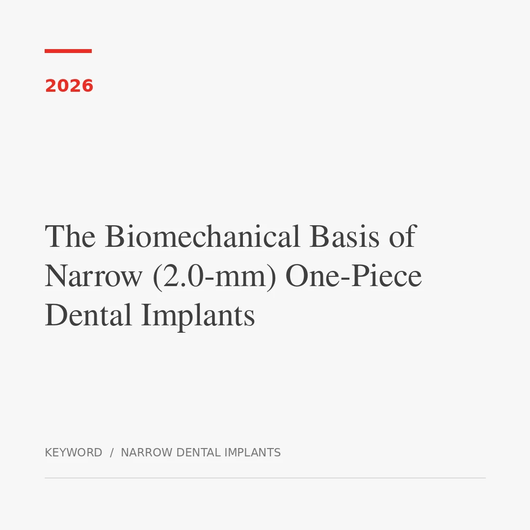 narrow-one-piece-dental-implants-biomechanics-chirag-chamria-2026 Research Publication: Zirconia Implant