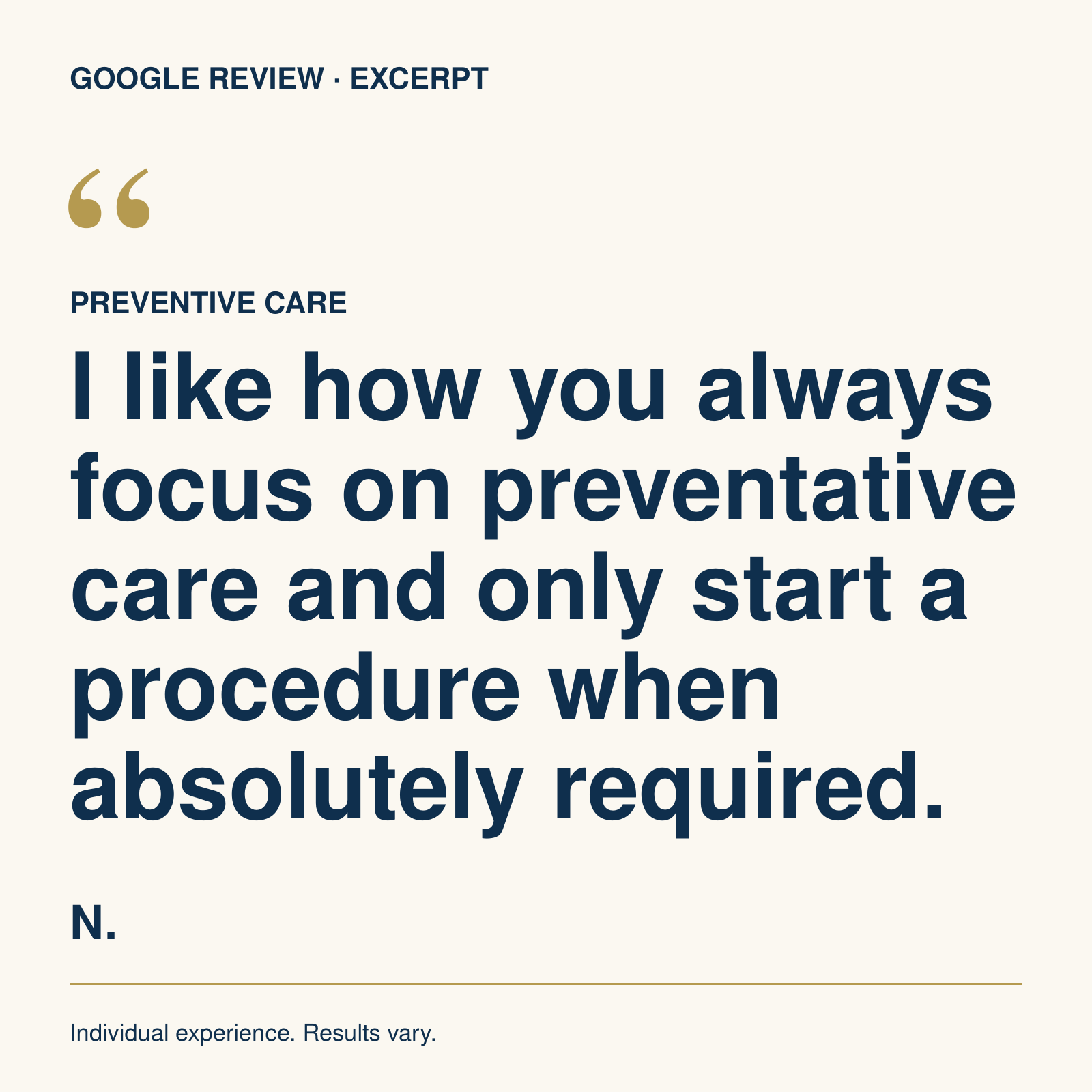 Preventive Care in Dentistry
