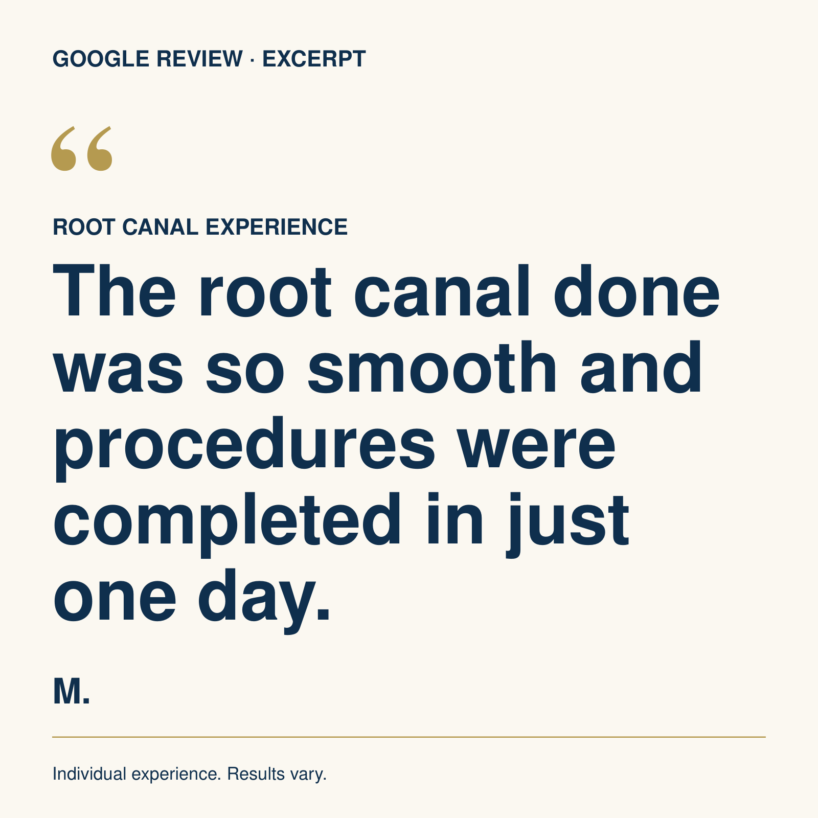 Root Canal Procedure