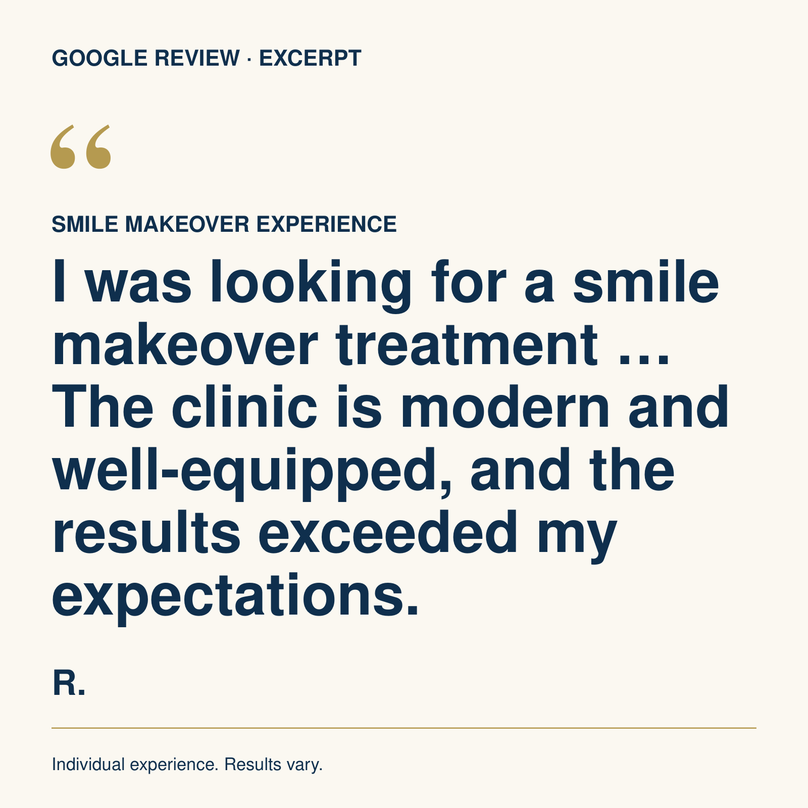 Smile Makeover Treatment
